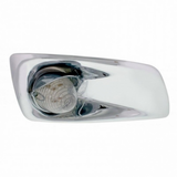 Fog Light Cover With 19 Amber LED Beehive Light & Visor For 2007-17 KW T660