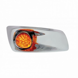 Fog Light Cover With 19 Amber LED Beehive Light For 2007-17 KW T660