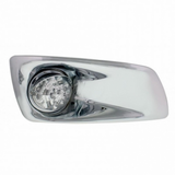 Fog Light Cover With Amber LED Reflector Watermelon Light & Visor For 2007-2017 KW T660
