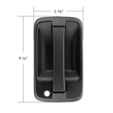 Black Plastic Exterior Door Handle For 2008-2017 Isuzu NPR