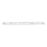 Chrome Plastic Center Dash Lower Panel Edge Trim For 2018-2023 Freightliner Cascadia
