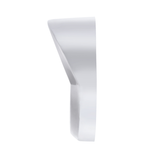 Chrome Small Gauge Cover With Visor For 2018-2023 Freightliner Cascadia