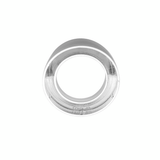 Chrome Small Gauge Cover With Visor For 2018-2023 Freightliner Cascadia