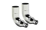8 inch Diameter Slash Tip - 96 inch Long - Exhaust Kit for Freightliner