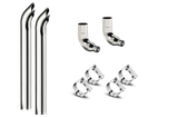 7 inch Diameter Hoosier Tip - 120 inch Long - Exhaust Kit for Freightliner