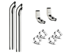 6 inch Diameter Hoosier Tip - 98 inch Long - Exhaust Kit for Freightliner