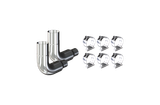 8-inch Exhaust Kit for Freightliner with 90 Degree Reduced Elbows and Clamps