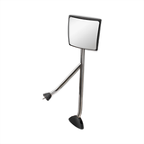 SS Hood Mirror Assembly With Sequential LED Turn Signal For 2008-2017 International Prostar