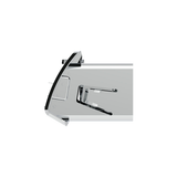 Chrome Plastic A/C Vent For 2008-2017 Freightliner Cascadia - Center/Adjustable