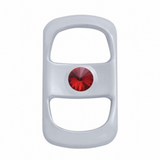 Rocker Switch Cover With Color Crystal For Freightliner (3-Pack)