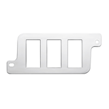 Freightliner Lower Bottom Dash Switch Panel (3 Openings) - Left