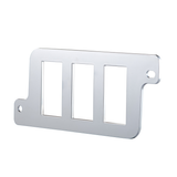 Freightliner Lower Bottom Dash Switch Panel (3 Openings) - Left