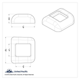 Freightliner Trailer Brake Handle Base Cover