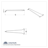 Chrome Center Dash Trim For FL Columbia (2004-20), Century (1997-10), & Coronado (2003-10)