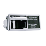 Chrome Toggle Switch Trim For Freightliner - Old Style (Card of 3)