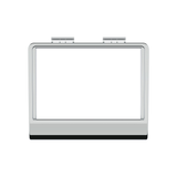 Chrome Plastic Upper CB Trim For Freightliner