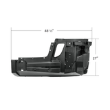 Bumper Reinforcement With Wheel Aero Trim Holes For 2018-2024 Freightliner Cascadia