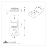 Rocker Switch Cover For Kenworth/Peterbilt - With Color Crystal (Card of 3)