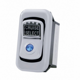 Rocker Switch Cover For Kenworth/Peterbilt - With Color Crystal (Card of 3)