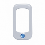 Rocker Switch Bezel For Peterbilt/ Kenworth With Color Crystal (3-Pack)