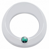 Signature Series Gauge Cover With Visor & Crystal For 3-3/4" DIA Speed/Tachometer Gauge