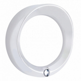 Signature Series Speed/Tachometer Gauge Cover With Visor & Color Crystal For Kenworth