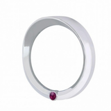 Signature Series Speed/Tachometer Gauge Cover With Visor & Color Crystal For 2006+ Peterbilt