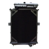 BESTfit Copper Brass Radiator With Surge Tank & Frame For Kenworth T800