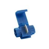 18-14 AWG Blue Snap Lock Tap Splice Connector (50 pcs/Bag)