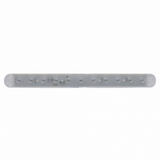 11 LED 15" Turn Signal Light Bar - Amber LED/Clear Lens (Bulk)