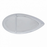 39 LED Flush Mount "Teardrop" Light (Stop, Turn & Tail) - Red LED/Chrome Lens