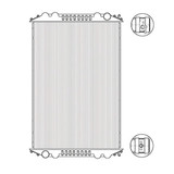 BESTfit Plastic Aluminum Radiator For Freightliner Columbia, Century & M2-112