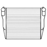 BESTfit Charge Air Cooler 33.5 X 30.5 Inch For Peterbilt