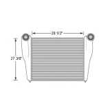 BESTfit Super Duty Charge Air Cooler 28.25 X 27.678 In. X 2.25 In. Core For Kenworth W900L & W900B