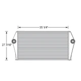 BESTfit 35.25 X 27.25 Inch Charge Air Cooler For Ford L8000, L9000 & LTL9000