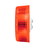 9 LED 2.5" Round Pure Reflector Light (Clearance/Marker) - Red LED/Red Lens