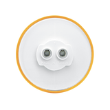 9 LED 2.5" Round Pure Reflector Light Kit (Clearance/Marker) - Amber LED/Amber Lens