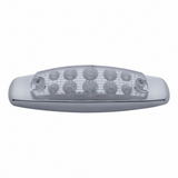 10 LED Reflector Rectangular Clearance/Marker Light - Amber LED/Clear Lens