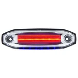 6 Red LED Light (Clearance/Marker) With 6 LED Side Ditch Light