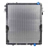 BESTfit PTR 2 Row Radiator W/ Oil Cooler, Frame & Passenger Side Outlet For Freightliner Coronado