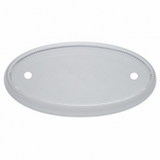 Large Peterbilt Emblem Lens - Clear