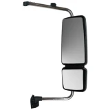 BESTfit Chrome Mirror Assembly With Brackets For International WorkStar