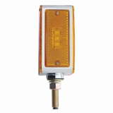 45 LED Single Stud Double Face Turn Signal Light - Amber LED