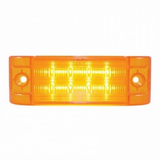 8 SMD LED Rectangular Light (Clearance/Marker) - Amber LED/Amber Lens