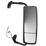 BESTfit Chrome Mirror Assembly With Brackets For Volvo VNL Driver Or Passenger Side