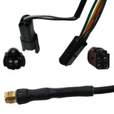 BESTfit Black Mirror Assembly With Brackets For Volvo VNL VNM Gen II Driver Or Passenger Side