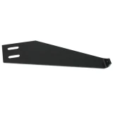 BESTfit Aluminum Extended Hood Lower Roller Bracket For Peterbilt 359 127 BBC