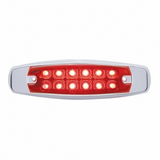 12 LED Reflector Rectangular Light With Bezel (Clearance/Marker)