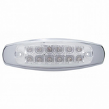 12 LED Reflector Rectangular Light With Bezel (Clearance/Marker)