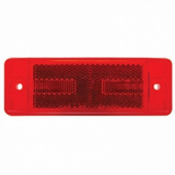 8 LED Rectangular Light Clearance/Marker With Reflex Lens
